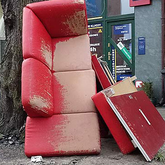 Zbi�rka odpad�w wielkogabarytowych w Golczewie