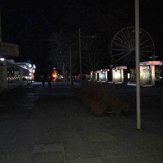 �wi�teczne ciemno�ci w Mi�dzyzdrojach