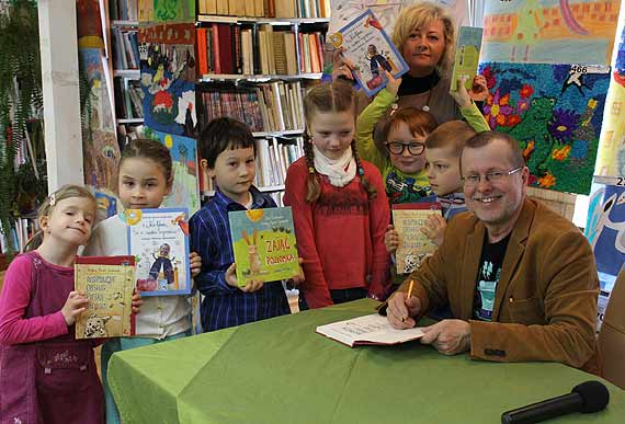 Pan Tik Tak w mi�dzyzdrojskiej bibliotece
