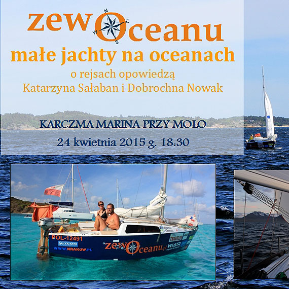 Spotkanie z Dobrochn� Nowak i Katarzyn� Sa�aban – �eglarkami roku Magazynu Wiatr w Kamieniu
