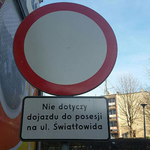 Czytelnik: B��d w nazwie ulicy. Czy urz�dnicy tego nie widz�? 