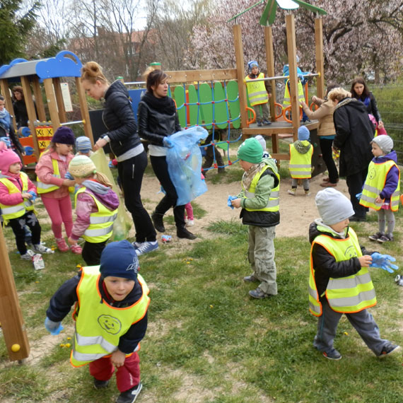 Dzień Ziemi w przedszkolu integracyjnym w Kamieniu Pomorskim