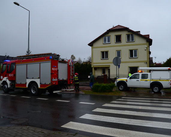 Zwarcie instalacji elektrycznej postawi�o na nogi stra�ak�w z Mi�dzyzdroj�w 