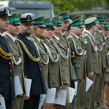 Stra�nicy graniczni obchodzili swoje �wi�to. Zobacz film!