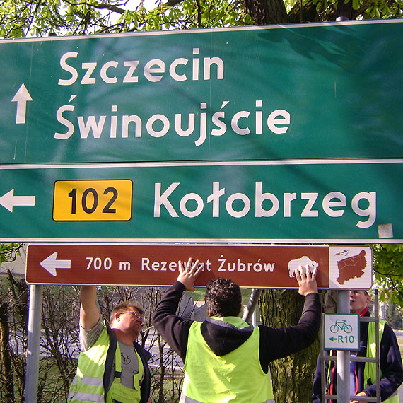 Oznakowanie atrakcji turystycznych w Mi�dzyzdrojach