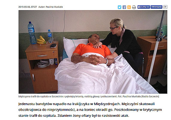 Brutalne pobicie w Mi�dzyzdrojach. Atak na tle rasistowskim?