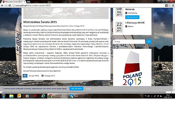 Władze Gminy Kamień Pomorski i Mariny Kamień Pomorski podjęły decyzję o skierowaniu sprawy na drogę postępowania sądowego