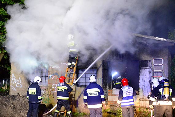 Sp�on�� magazyn w pobli�u du�ego sklepu