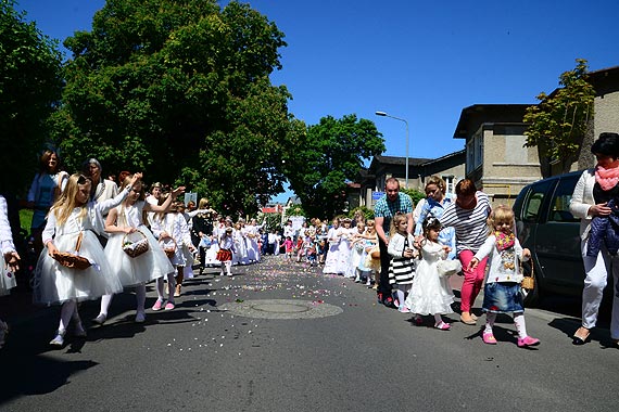 Uroczysto�� Bo�ego Cia�a  w Mi�dzyzdrojach
