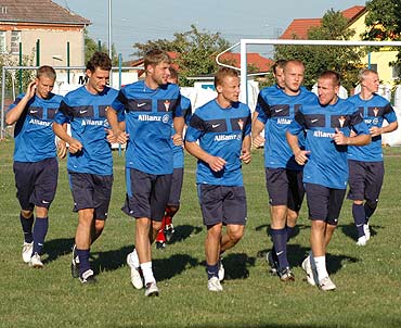 G�rnik Zabrze trenowa� w Wolinie