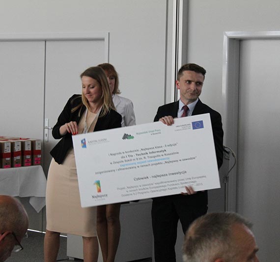 Konferencja podsumowuj�ca realizacj� projektu "Najlepszy w zawodzie" w roku szkolnym 2014/2015