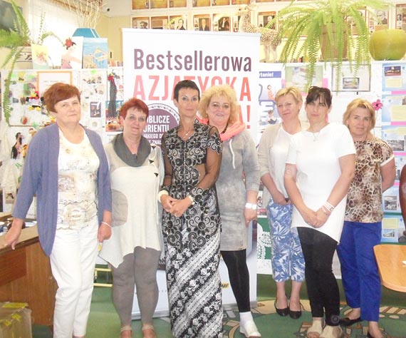 W poniedzia�ek 8 czerwca spotkali�my si� w Miejskiej Bibliotece Publicznej w Dziwnowie, ca�y rok oczekiwan� Pani� Tanya Valko