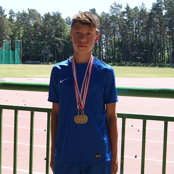Kryspin Le�niak - Mistrz Wojew�dztwa Igrzysk M�odzie�y Szkolnej