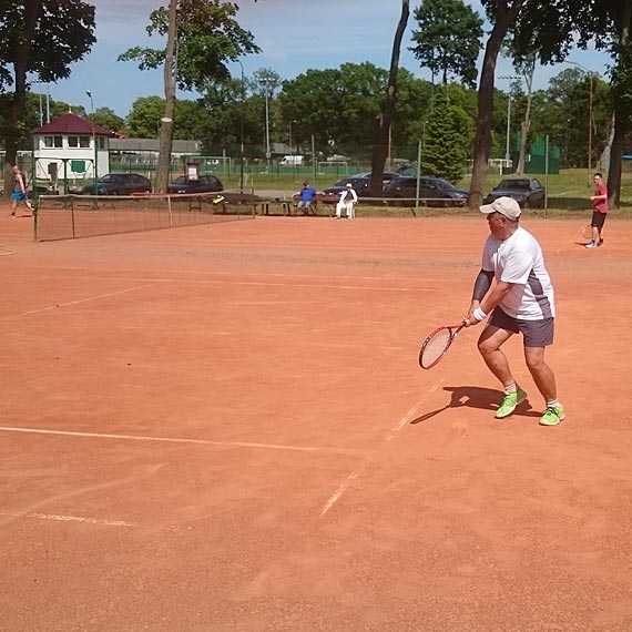 Rozpocz�cie Kamie�skiej Ligi Amatorskiego Tenisa Ziemnego - sezon 2015, singel