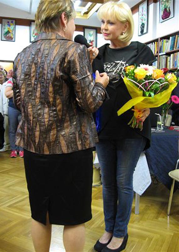 Biblioteka w Mi�dzyzdrojach- Spotkanie z Izabel� Trojanowsk�