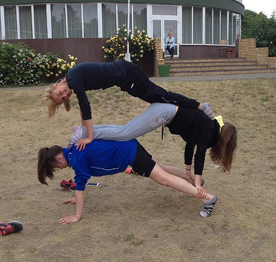 Ob�z sportowy w Czaplinku