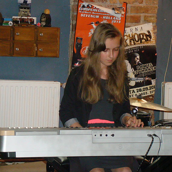 Perkusi�ci i Piani�ci na zako�czenie roku kulturalnego 2013/2014 w O�rodku Kultury Gminy Wolin