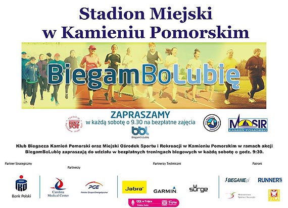 Zapraszamy na "Biegam Bo Lubi�" w Kamieniu Pomorskim