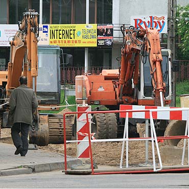 Mi�dzyzdroje: Trwa przebudowa Kolejowej, Norwida i Stromej