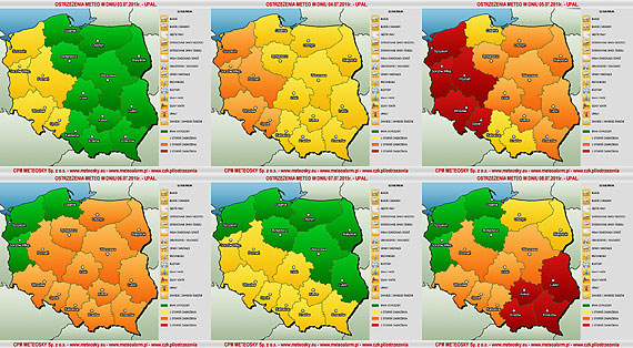 Uwaga! W weekend b�dzie gor�co...