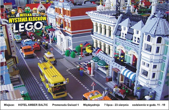 Zaklockowane wakacje w Mi�dzyzdrojach za spraw� Wielkiej Wystawy Klock�w LEGO® od BAWSIEKOLEGO!