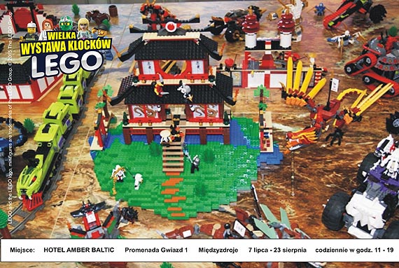 Zaklockowane wakacje w Mi�dzyzdrojach za spraw� Wielkiej Wystawy Klock�w LEGO® od BAWSIEKOLEGO!