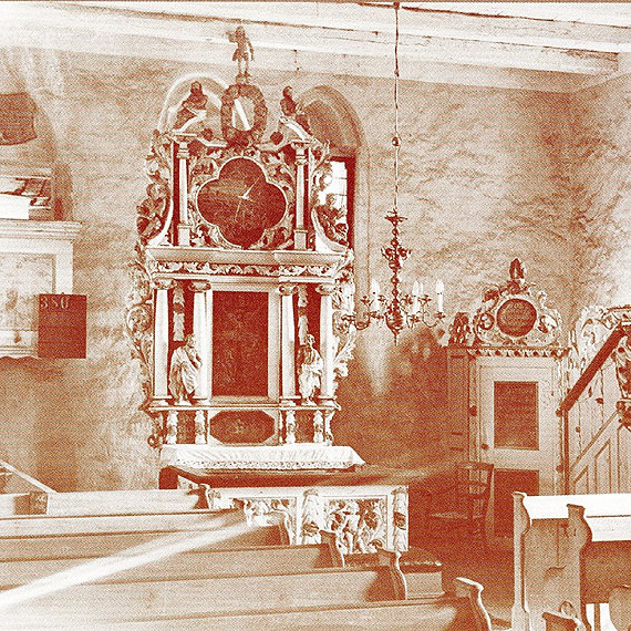 Mechanizm zegarowy z ko�cio�a w Mechowie w MHZK