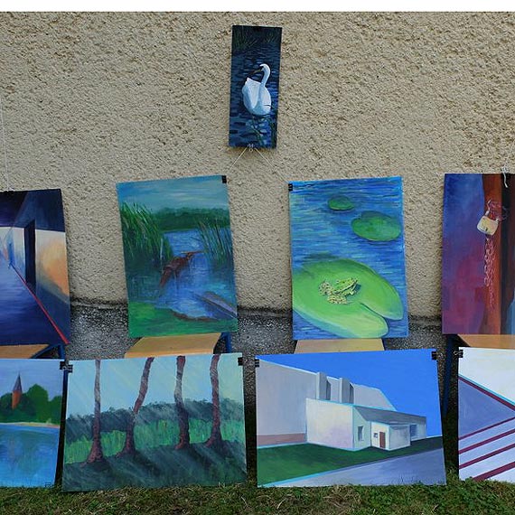 Plener malarski 2015 pod patronatem Dyrektora ZSP w Golczewie