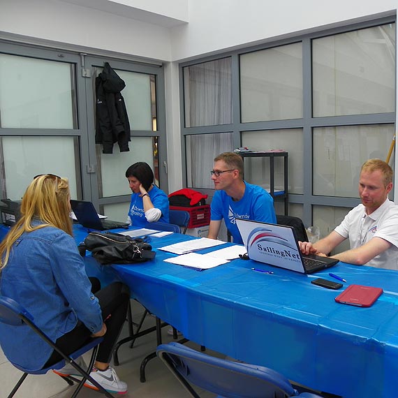 Sztormowa pogoda pokrzy�owa�a plany �eglarzy-laserowc�w