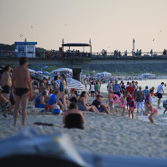 O krok od tragedii na pla�y w Mi�dzyzdrojach. Ratownicy ruszyli na pomoc ton�cym dzieciom 