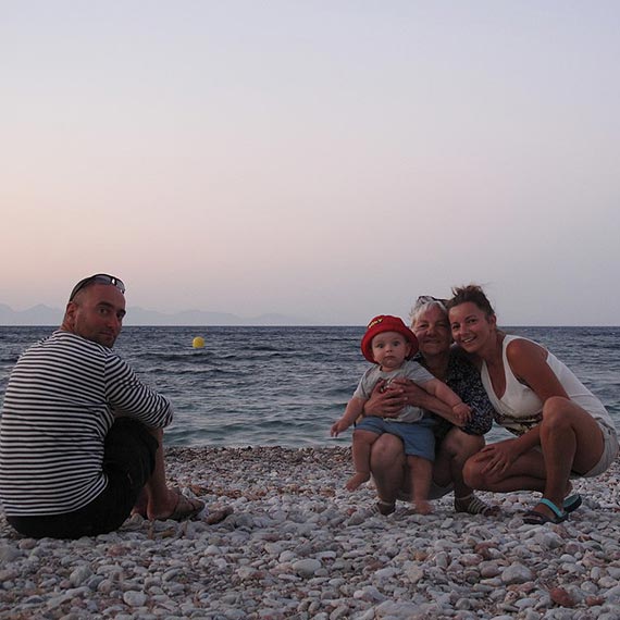 Babcia na pok�adzie