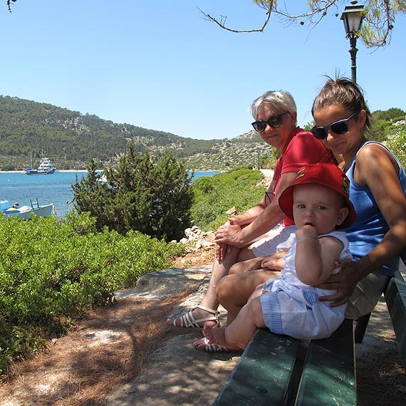 Babcia na pok�adzie