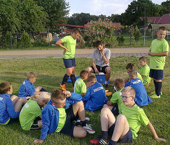 Pierwszy ob�z sportowy golczewskiej szk�ki pi�karskiej za nami