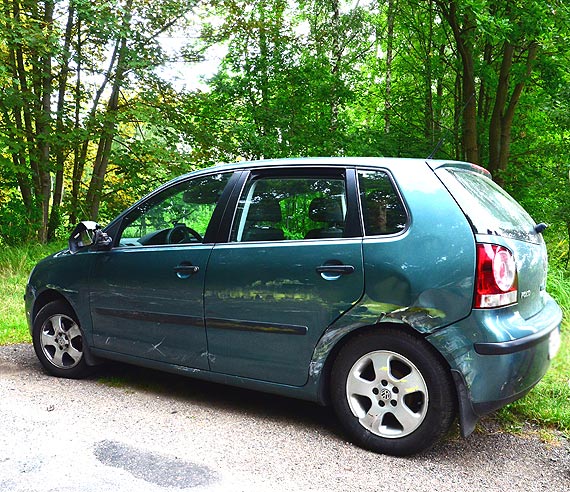 Zniszczone auto, ale kobiety �yj�!