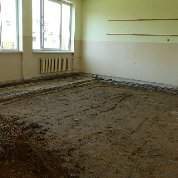 Trwa remont szko�y w Golczewie