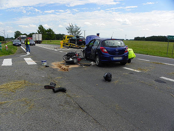 Groźny wypadek koło Troszyna. Droga w kierunku Świnoujścia jest zablokowana