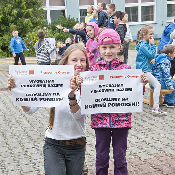 A czy Ty oddałeś już głos na Pracownię Orange w Kamieniu Pomorskim?