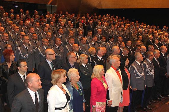 Uroczysta gala - Wyr�nienia, nagrody i  nominacje na wy�sze stopnie policyjne 