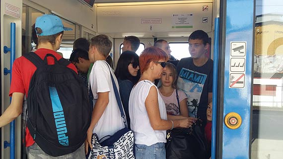 Czytelnik o podróży koleją: Tragedia!