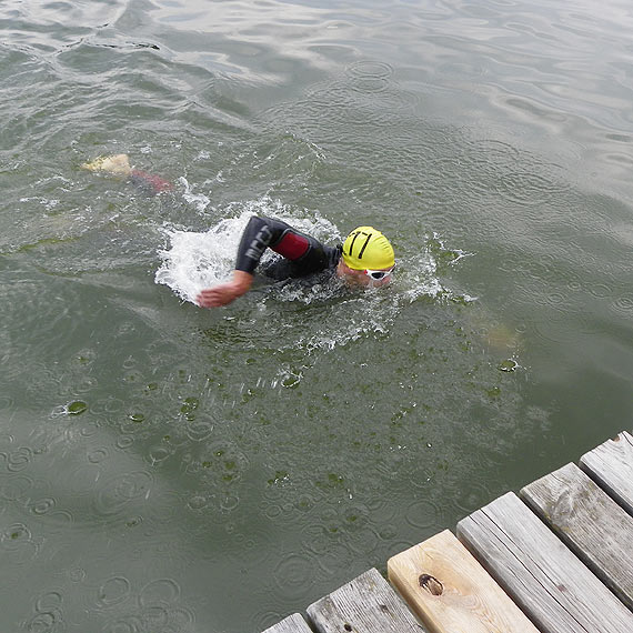 Jakub Dec zwycięzcą golczewskiego triathlonu