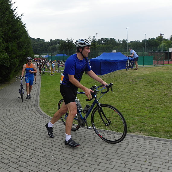 Jakub Dec zwycięzcą golczewskiego triathlonu