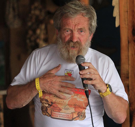 Aleksander Doba w �winouj�ciu! Podr�nik nagrywa film o swojej kontynentalnej wyprawie!