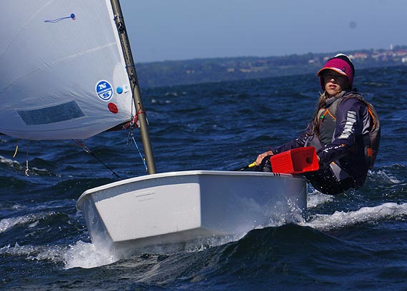 Weronika Jaroszek z MK� OPTI w Kadrze Narodowej w klasie Optimist 2016 