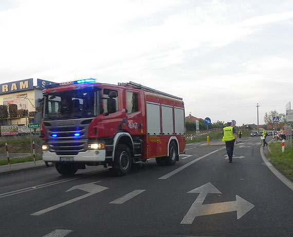 Kolizja na sto si�demce