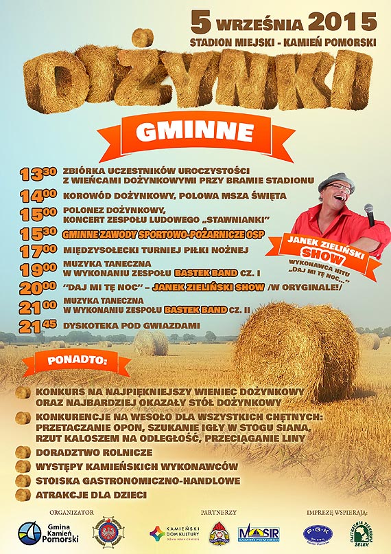 Zapraszamy na Do�ynki Gminne oraz Gminne Zawody Sportowo-Po�arnicze OSP!