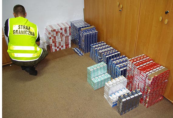 Przechwycono towary akcyzowe warte przeszło 163 tys. zł