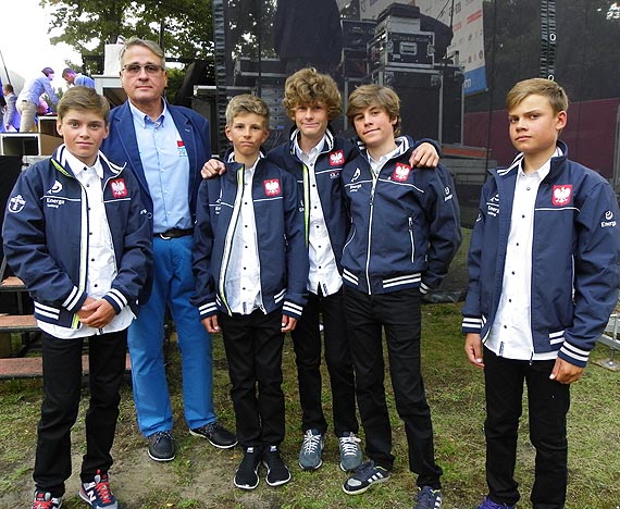 Ceremonia zako�czenia Mistrzostw �wiata w klasie Optimist w Dziwnowie