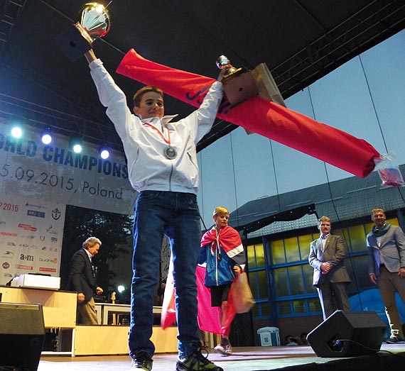 Ceremonia zako�czenia Mistrzostw �wiata w klasie Optimist w Dziwnowie