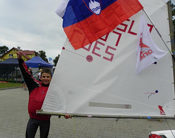 S�oweniec Roko Werderber Mistrzem �wiata 2015 w klasie Optimist