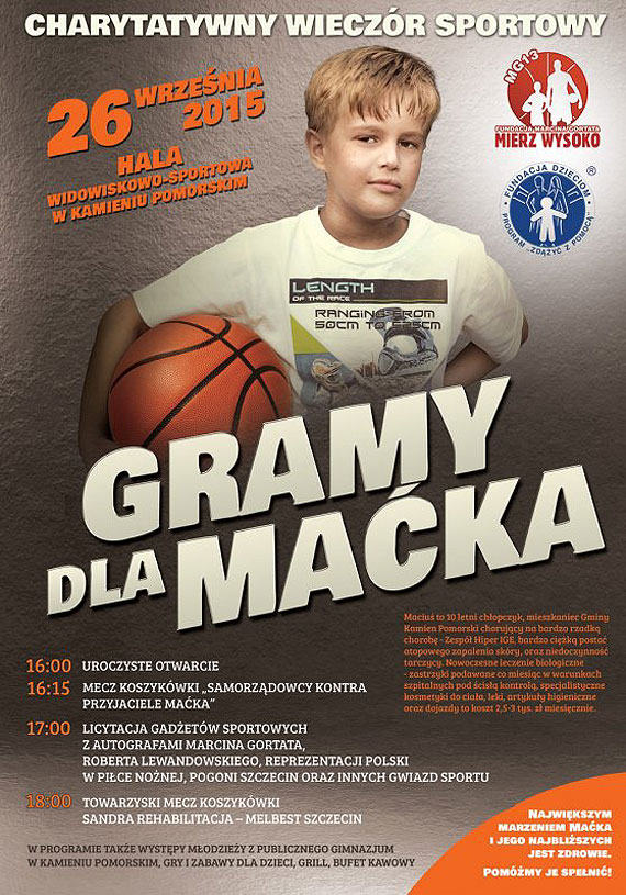 Charytatywny wiecz�r sportowy. Do wylicytowania korki z autografem Roberta Lewandowskiego!